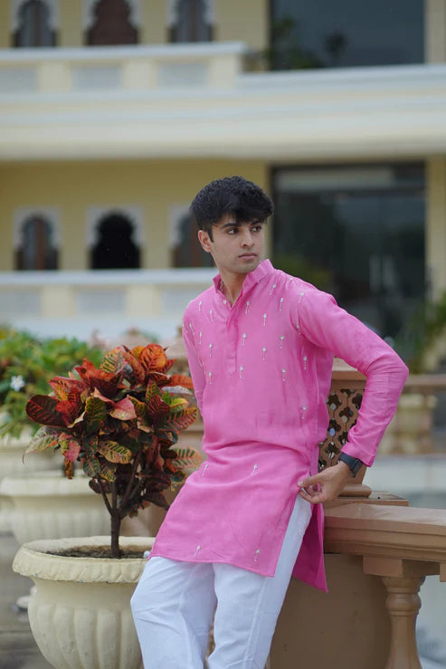 PINK PEARL KURTA