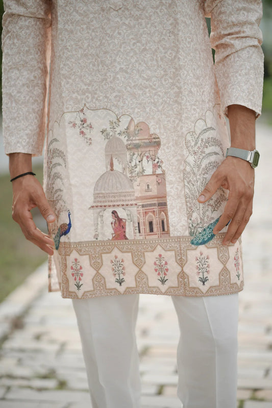 EMBROIDERED DESIGNER KURTA