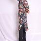 MULTI COLOR , HANDLOOM BRUCE RETRO FLORAL KING PRINT KURTA WITH PAJAMA