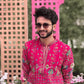 PREMIUM PINK ETHNIC KURTA FOR WEDDING & FESTIVE WEAR