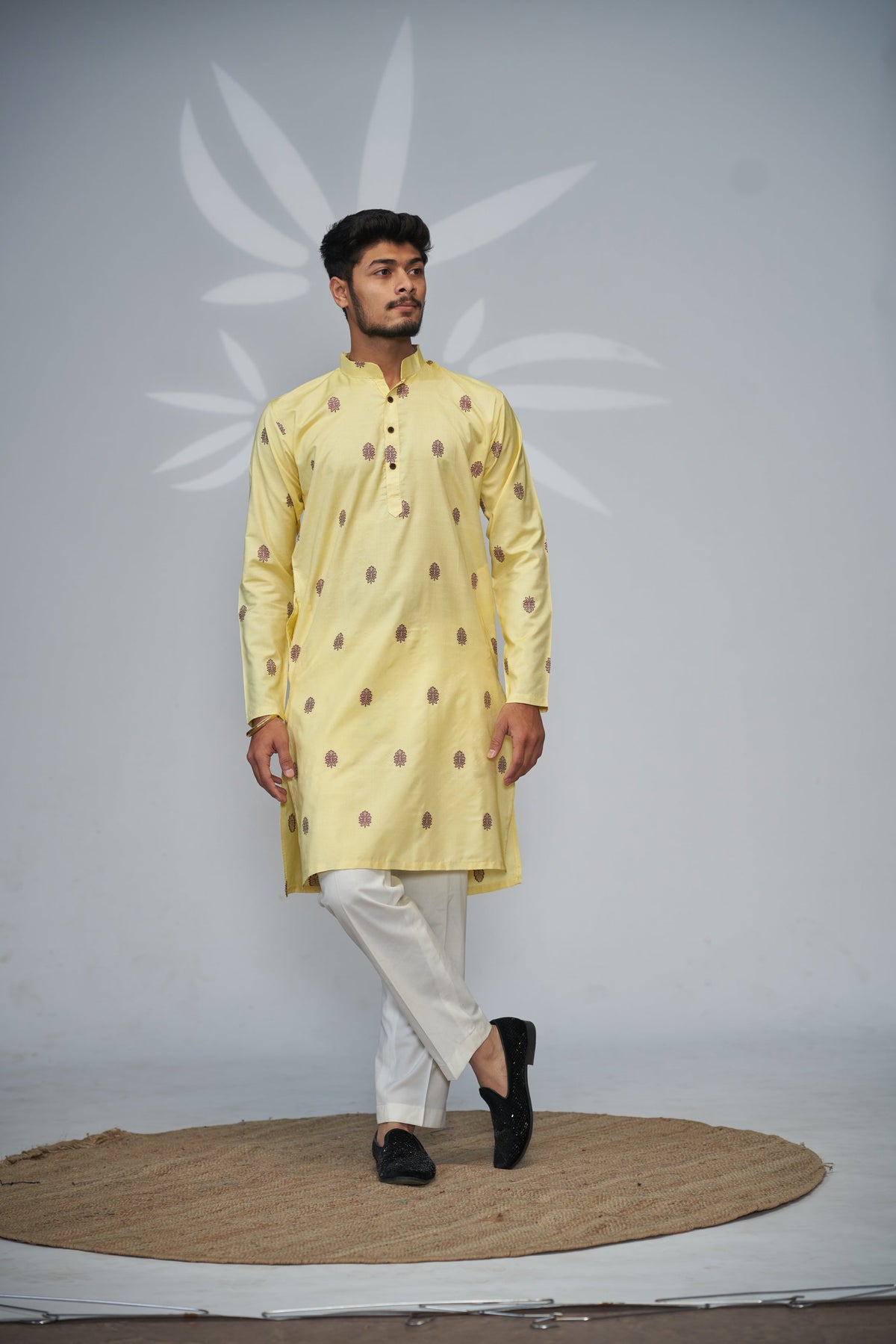 PINE JACQUARD PREMIUM KURTA