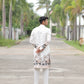 PEAK HATHI JACQUARD DESIGNER KURTA
