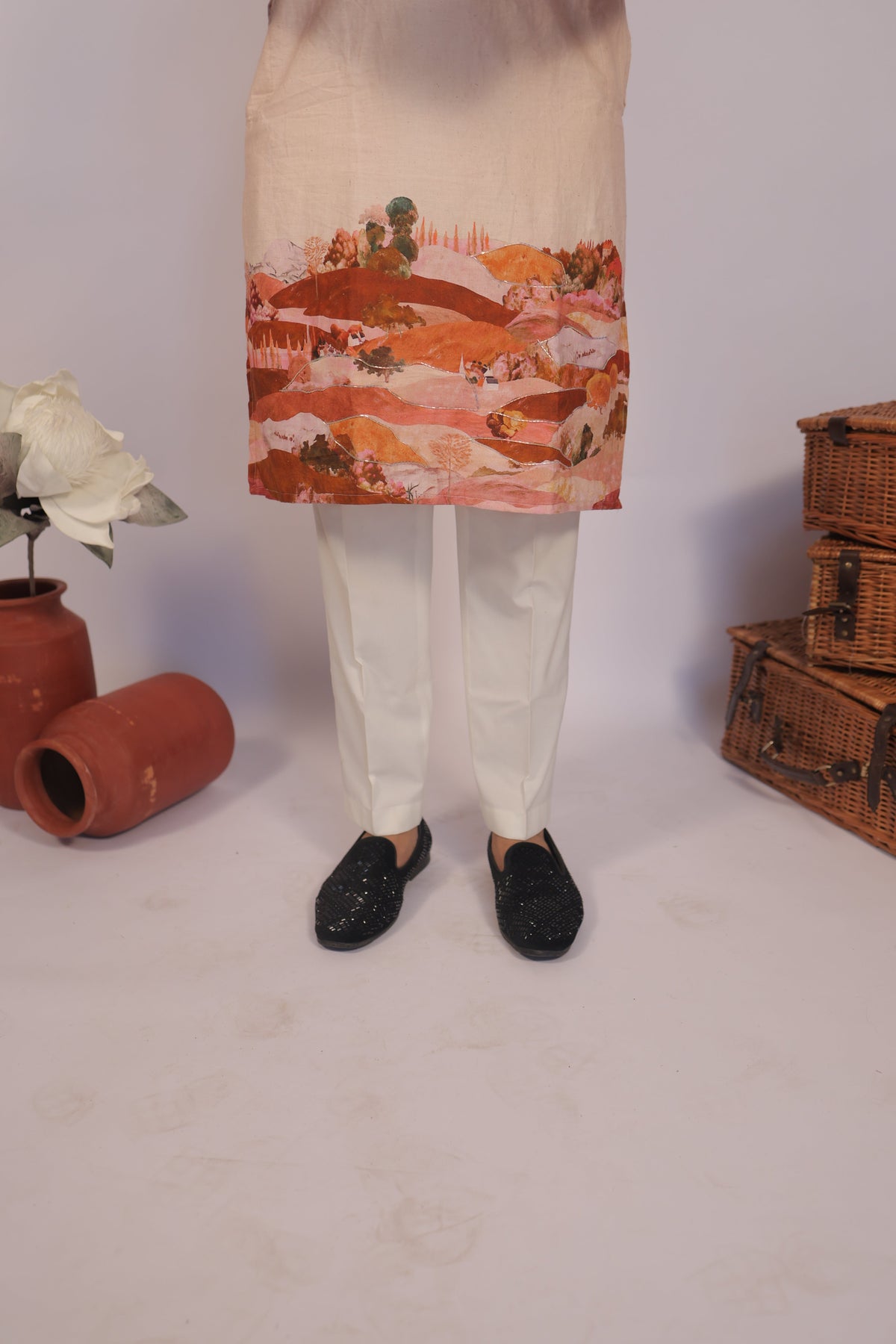 MOUNTAIN PURE KHADI DIGITAL KURTA