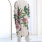 IVORY MODAL, COTTON EMBROIDERY STRAIGHT PRINTED KURTA PANT SET